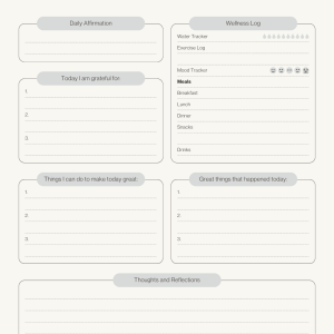 Daily Wellness Tracker
