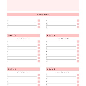 Weekly Goal Tracker