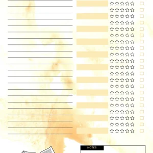 Reading List & Notes Page
